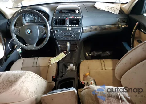 2008 BMW X3 3.0Si из США, поврежденный, VIN WBXPC93458WJ10773